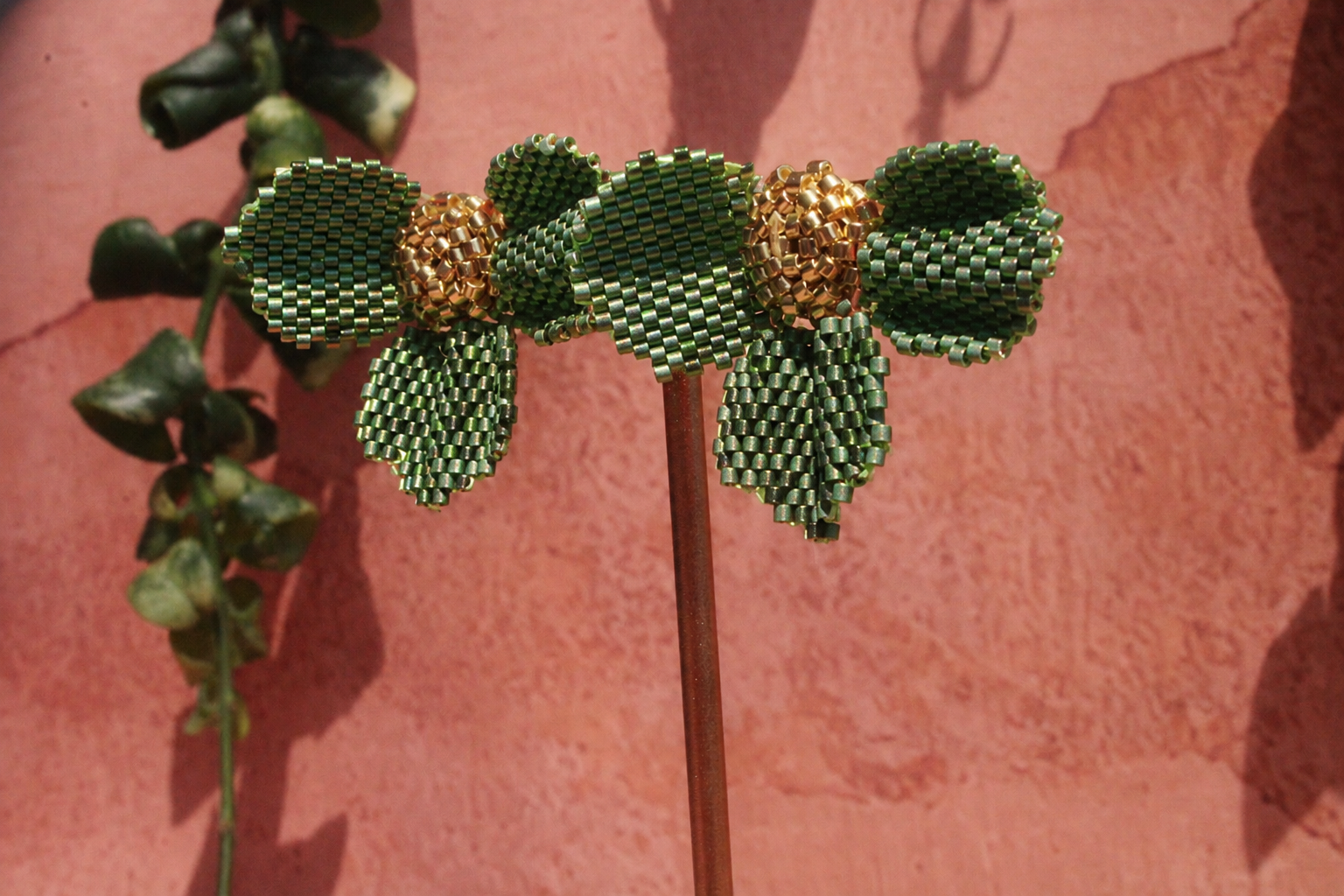 Boucles d'oreille "Amapola"