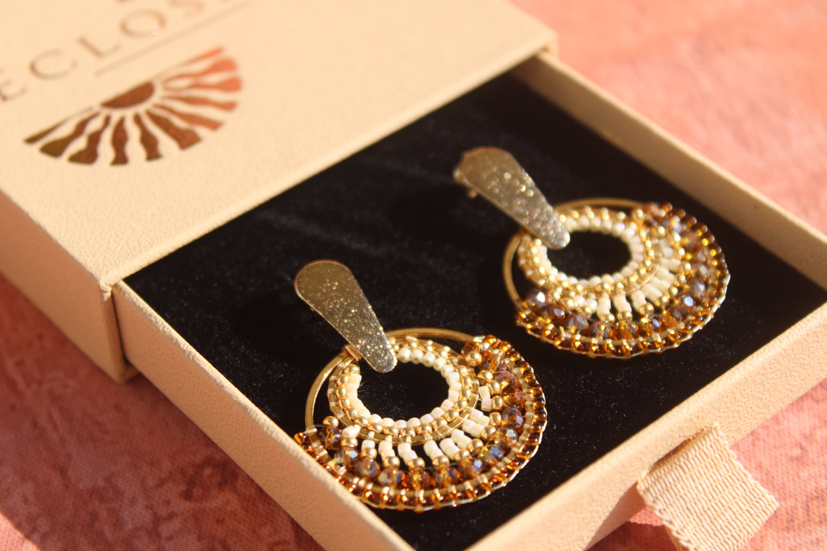Boucles d'oreille " Solana"