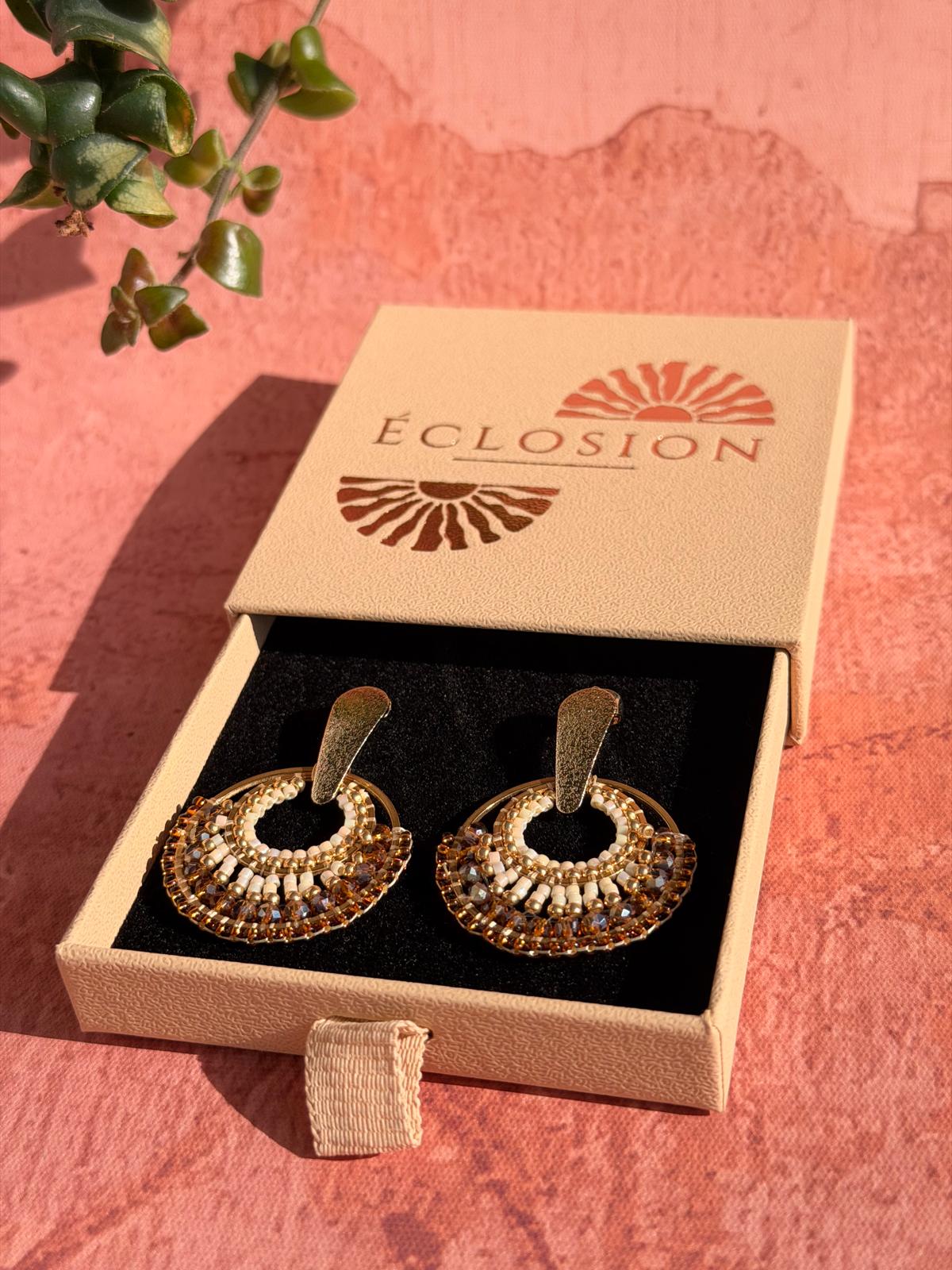 Boucles d'oreille " Solana"