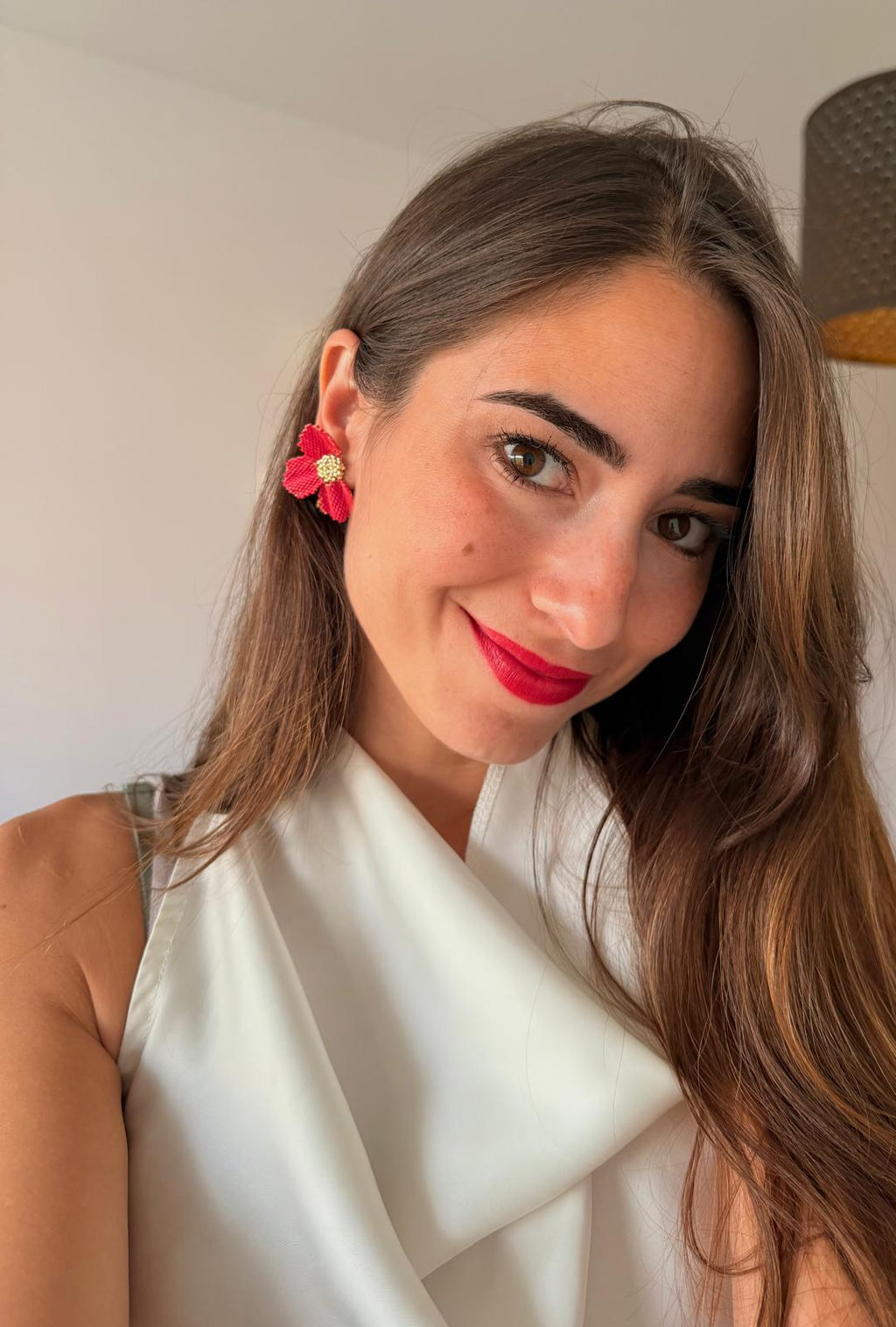 Boucles d'oreille "Amapola"