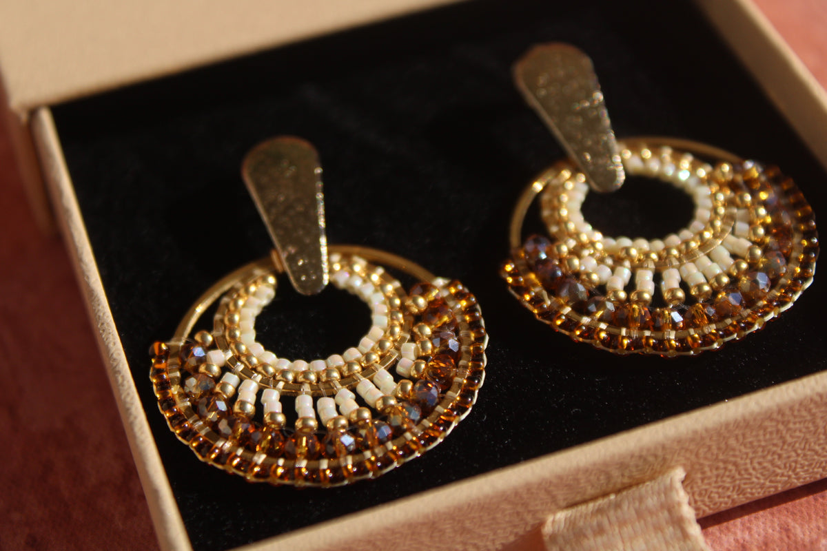 Boucles d'oreille " Solana"