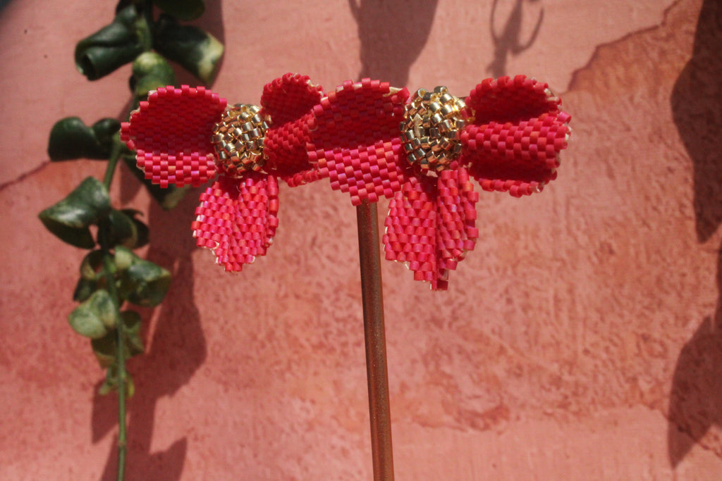Boucles d'oreille "Amapola"