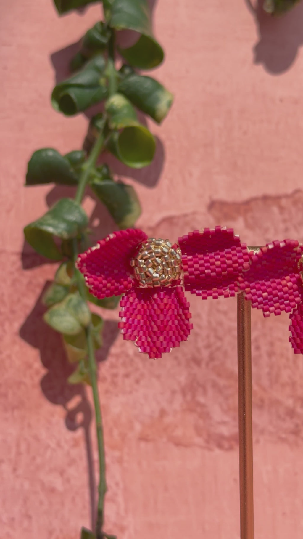 Boucles d'oreille "Amapola"